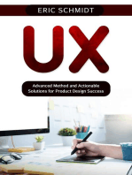 UX: Advanced Method and Actionable Solutions  UX for Product Design Success