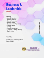 Business & Leadership: Vol 3