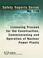 Licensing Process for the Construction, Commissioning and Operation of Nuclear Power Plants