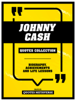 Johnny Cash - Quotes Collection - Biography, Achievements And Life Lessons