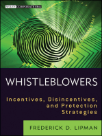 Whistleblowers: Incentives, Disincentives, and Protection Strategies