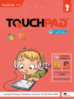 Touchpad Plus Ver. 1.1 Class 3: Windows 7 & MS Office 2010