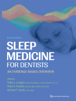 Sleep Medicine for Dentists: An Evidence-Based Overview, Second Edition