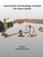 Court Clerk Terminology: A Guide for Court Clerks