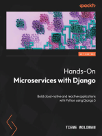 Hands-On Microservices with Django: Build cloud-native and reactive applications with Python using Django 5