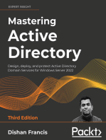 Mastering Active Directory, Third Edition: Design, deploy, and protect Active Directory Domain Services for Windows Server 2022