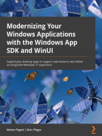 Modernizing Your Windows Applications with the Windows App SDK and WinUI: Expand your desktop apps to support new features and deliver an integrated Windows 11 experience