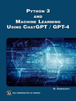 Python 3 and Machine Learning Using ChatGPT / GPT-4: Harness the Power of Python, Machine Learning, and Generative AI