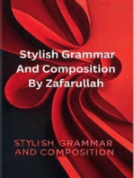 Stylish Grammar And Composition: English Grammar