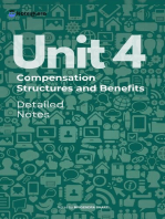 Unit 4 Compensation Structures and Benefits ( Detailed Notes )