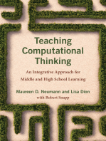 Teaching Computational Thinking: An Integrative Approach for Middle and High School Learning