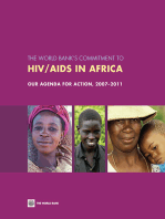 The World Bank's Commitment to HIV/AIDS in Africa: Our Agenda for Action, 2007-2011