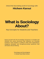 What Is Sociology About?: Sociology and Sociologists