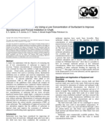 SPE 59290 Enhancement of Oil Recovery Using A Low Concentration of Surfactant To Improve Spontaneous and Forced Imbibition in Chalk