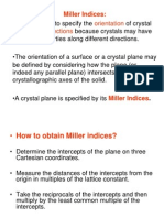 Miller Indices 1