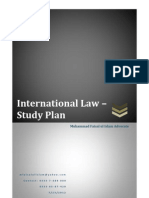 International Law - Study Plan