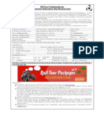 Irctcs E-Ticketing Service Electronic Reservation Slip (Personal User)