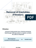 Filtration - Downstream Processing