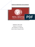 HRM Case Study-Patel