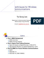 0804C MIMO Techniques For Wireless Communications 2005