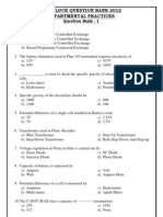 Tta - Ldce Question Bank 2012 Departmental Practices