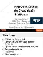 Comparing Open Source Private Cloud Platforms Presentation