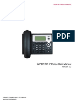 SVP309 SIP IP Phone User Manual: Stephen Technologies Co.,Limited All Rights Reserved