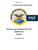 Defense Information Systems Agency (DISA) GIG Convergence Master Plan 2012