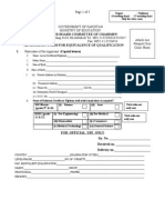 IBCC Equilence Form For O/A Levels.