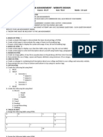 Lab Assignment Bscit III