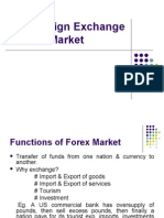 The Foreign Exchange Market