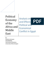 Political Economy of The Africa and Middle East