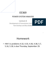 Power System Analysis: Development of Transmission Line Models Tom Overbye and Ross Baldick