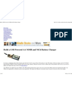 Build A USB Powered AA NiMH and NiCd Battery Charger