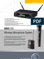 Wireless Microphone System: Live Sound Conference Seminar School Church / House of Worship