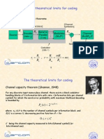 The Theoretical Limits For Coding: MR R MR R R R R R R