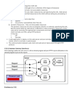 Web Application:-A Web Application Is Nothing But A Web Site. A Web Application Can Be Thought of As A Collection of Two Types of Resources 1