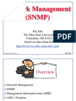 Network Management (SNMP) : Raj Jain The Ohio State University Columbus, OH 43210 Jain@cse - Ohio-State - Edu