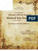 Imaam Ahmad Bin Hanbal - in Light of The Muhadditheen