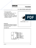 TDA2009a Datasheet