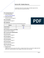 RR Masomary Specification