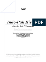 Indo-Pak History Objective Book