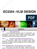 EC2354 - VLSI DESIGN - Unit 5