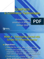 COMP3076 E-Commerce Technologies: Richard Henson University of Worcester October 2006