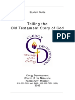 Telling The Old Testament Story of God Student Coursebook