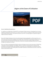 In The Beginning - Religion at The Dawn of Civilization