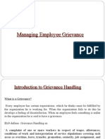 Handling Employee Grievences