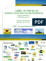 Biodiesel in The Eu 25 Current State and Future Prospects