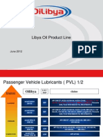 Libya Oil Product Line Offer