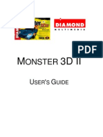 Monster 3D Ii User's Guide